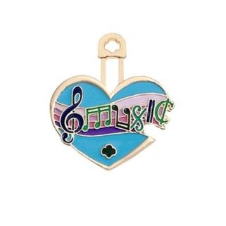 Personal Pin - Musical Notes