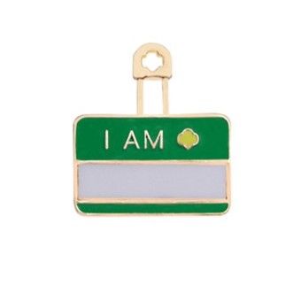 Personal Pin - I Am Name Tag*