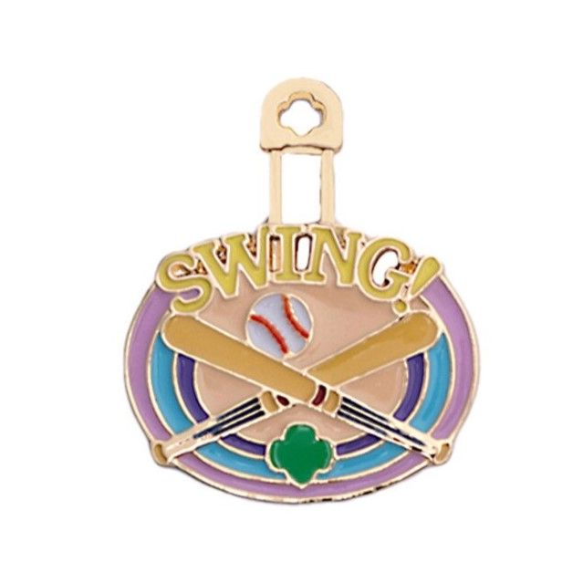 Personal Pin - Baseball Softball Swing*