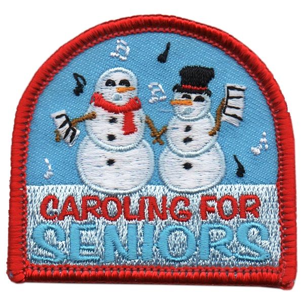 Caroling for Seniors Fun Patch