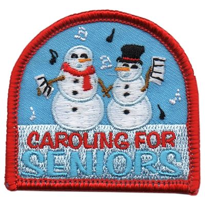 Caroling for Seniors Fun Patch