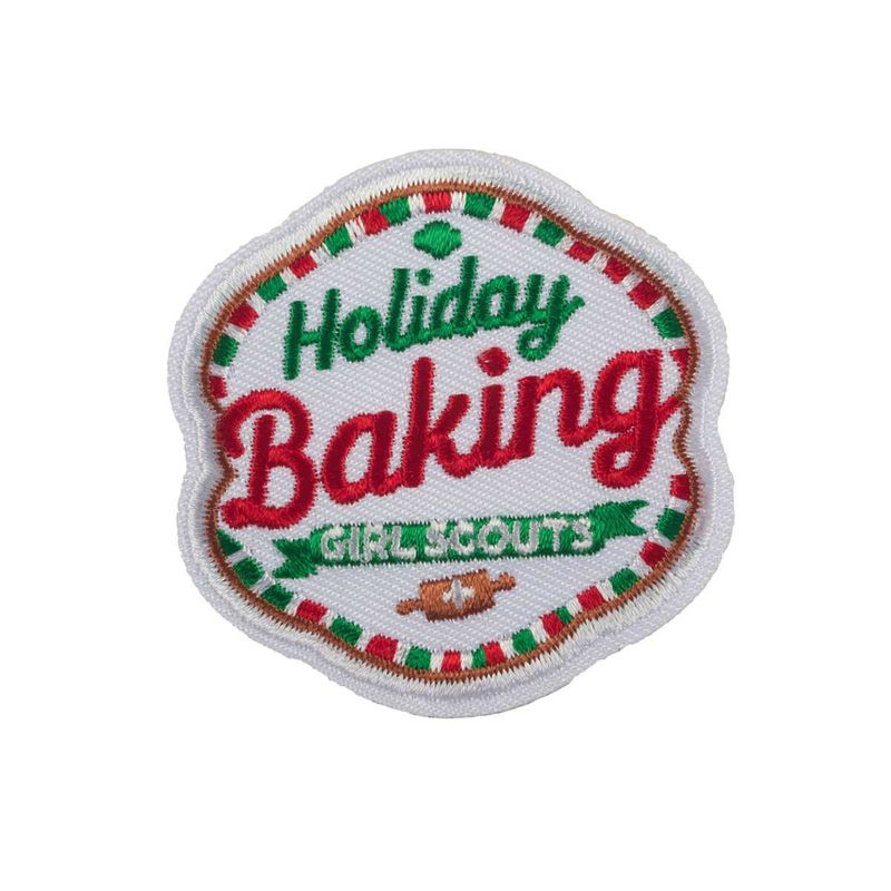 Holiday Baking Fun Patch - White