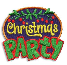 Christmas Party Fun Patch