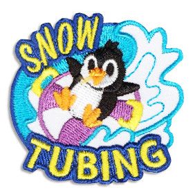 Snow Tubing Fun Patch (Penguin)