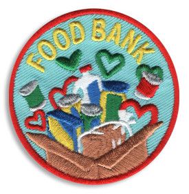 Food Bank Fun Patch (round)