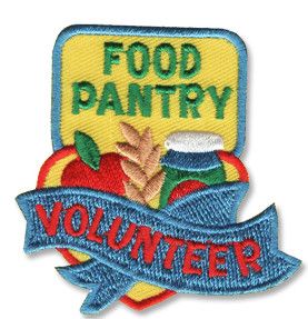 Food Pantry Volunteer Fun Patch