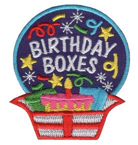 Birthday Boxes Fun Patch