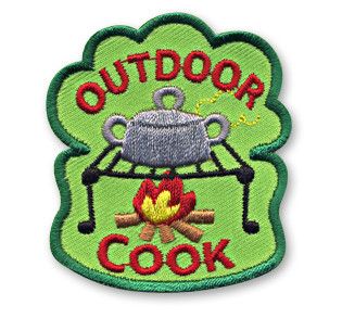 Outdoor Cook Fun Patch (Green)