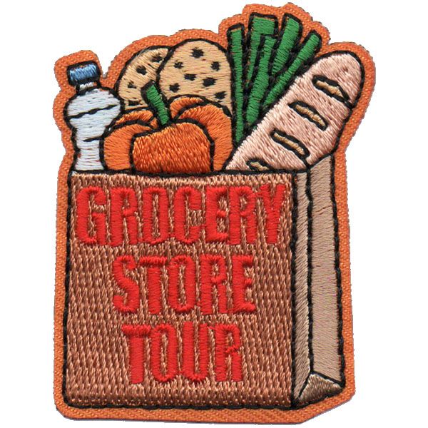 Grocery Store Tour Fun Patch