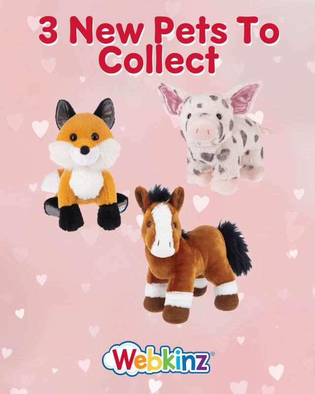 New Webkinz Plush 2025