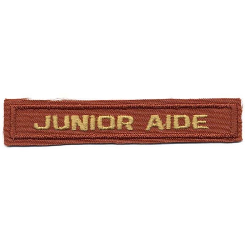 Junior Aide Award Patch*