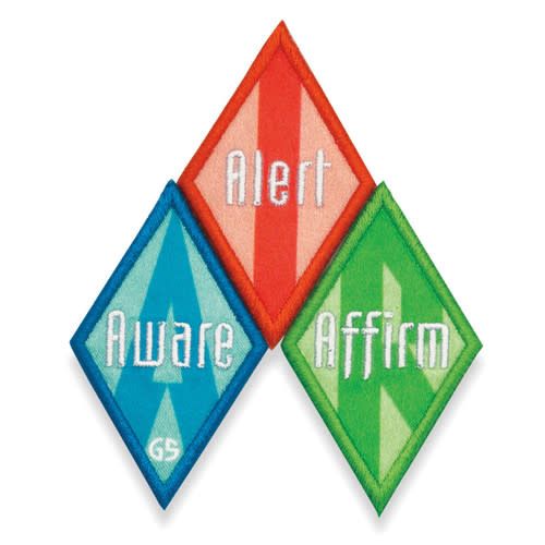 Cadette Breathe Journey Award Patch Set