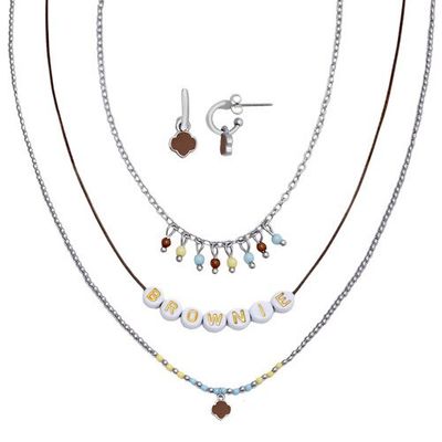 Brownie Necklace and Earring Set 2025