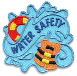 Water Safety Fun Patch (wave)
