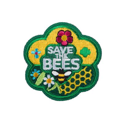 Save The Bees Fun Patch