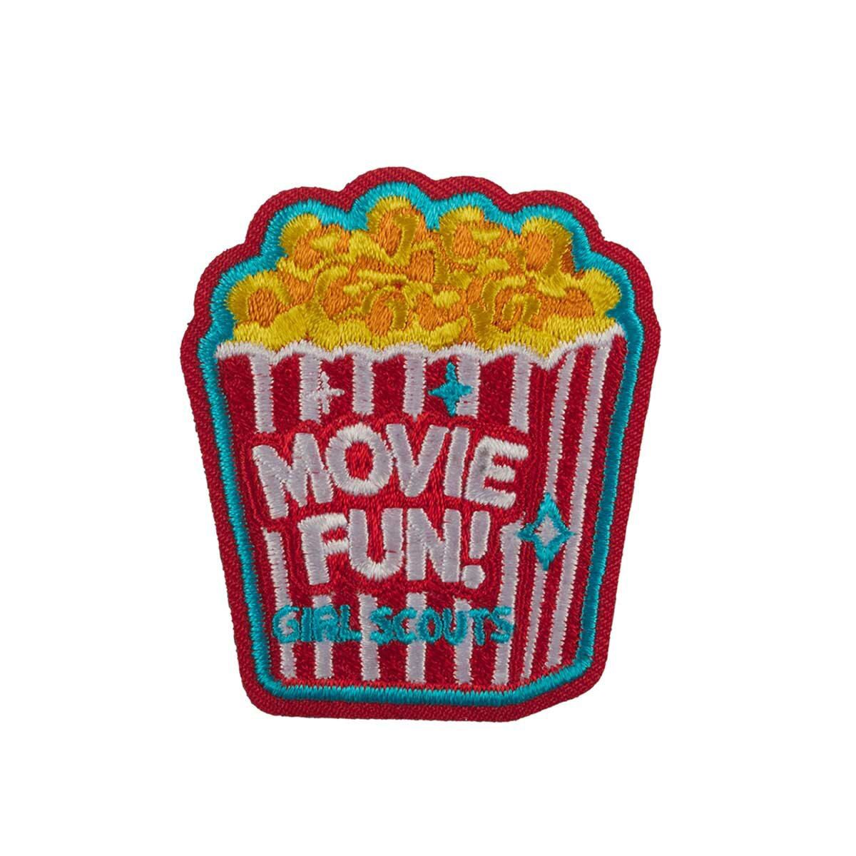 Movie Fun Fun Patch - Popcorn