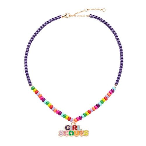 Girl Scouts Candy Color Bead Necklace