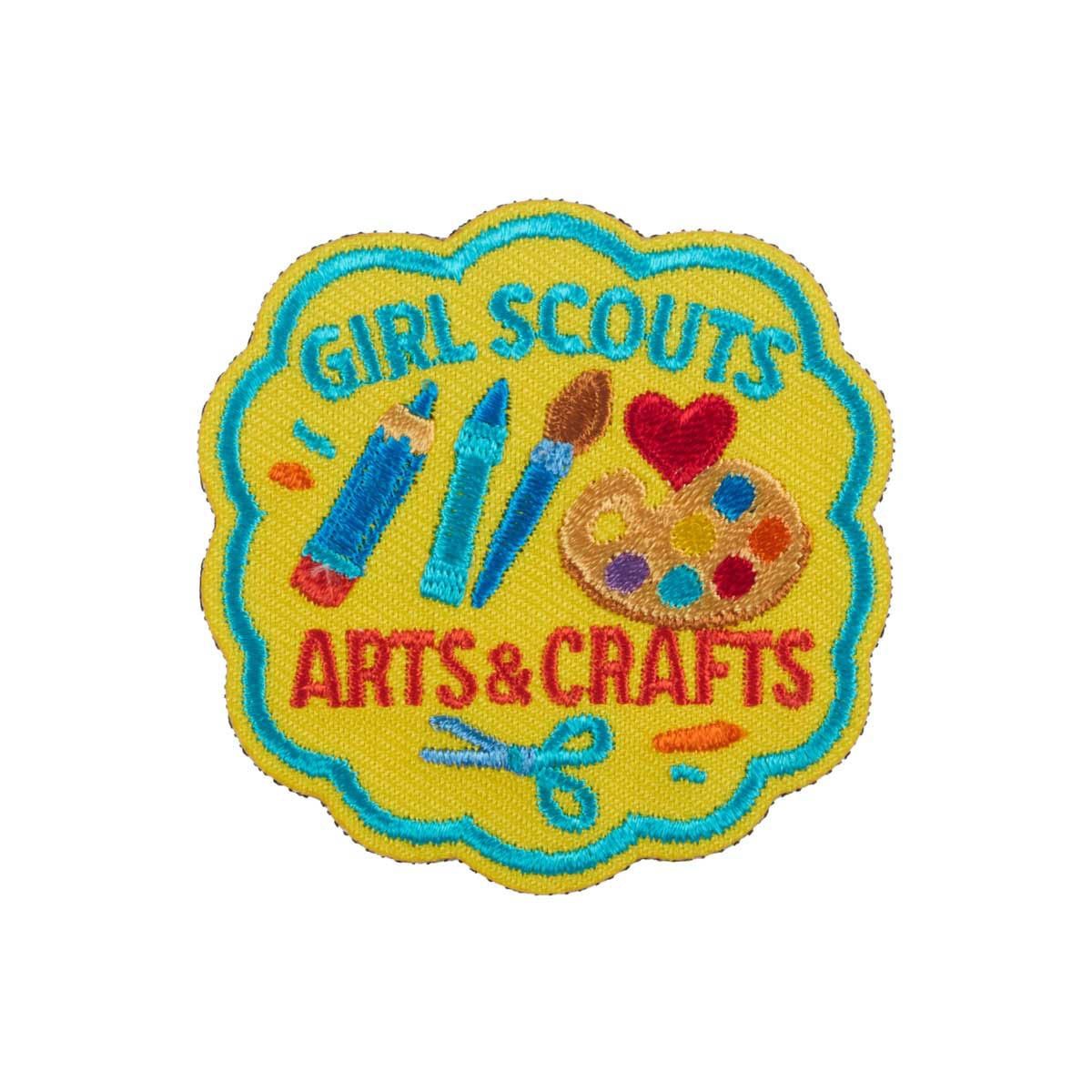 Arts &amp; Crafts Fun Patch - Yellow