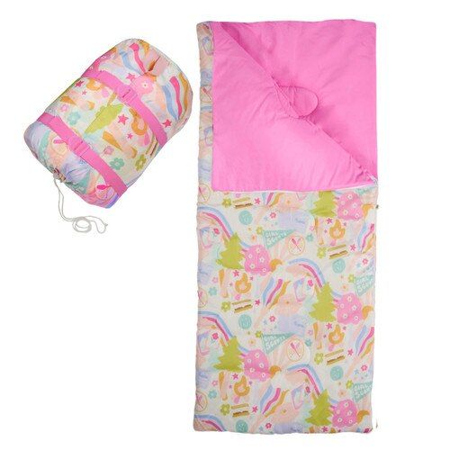 Wild Wanderer Camp Print Sleeping Bag