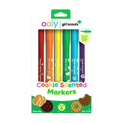 Ooly Girl Scout Cookie Scented Markers