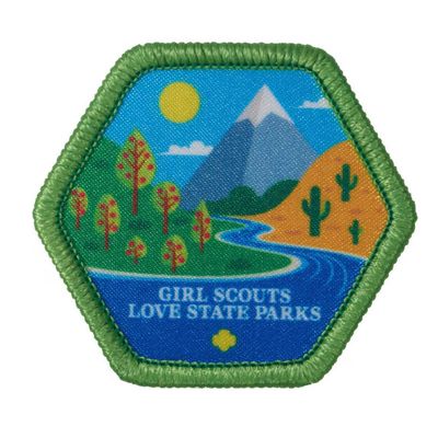 Girl Scouts Love State Parks Patch 2026