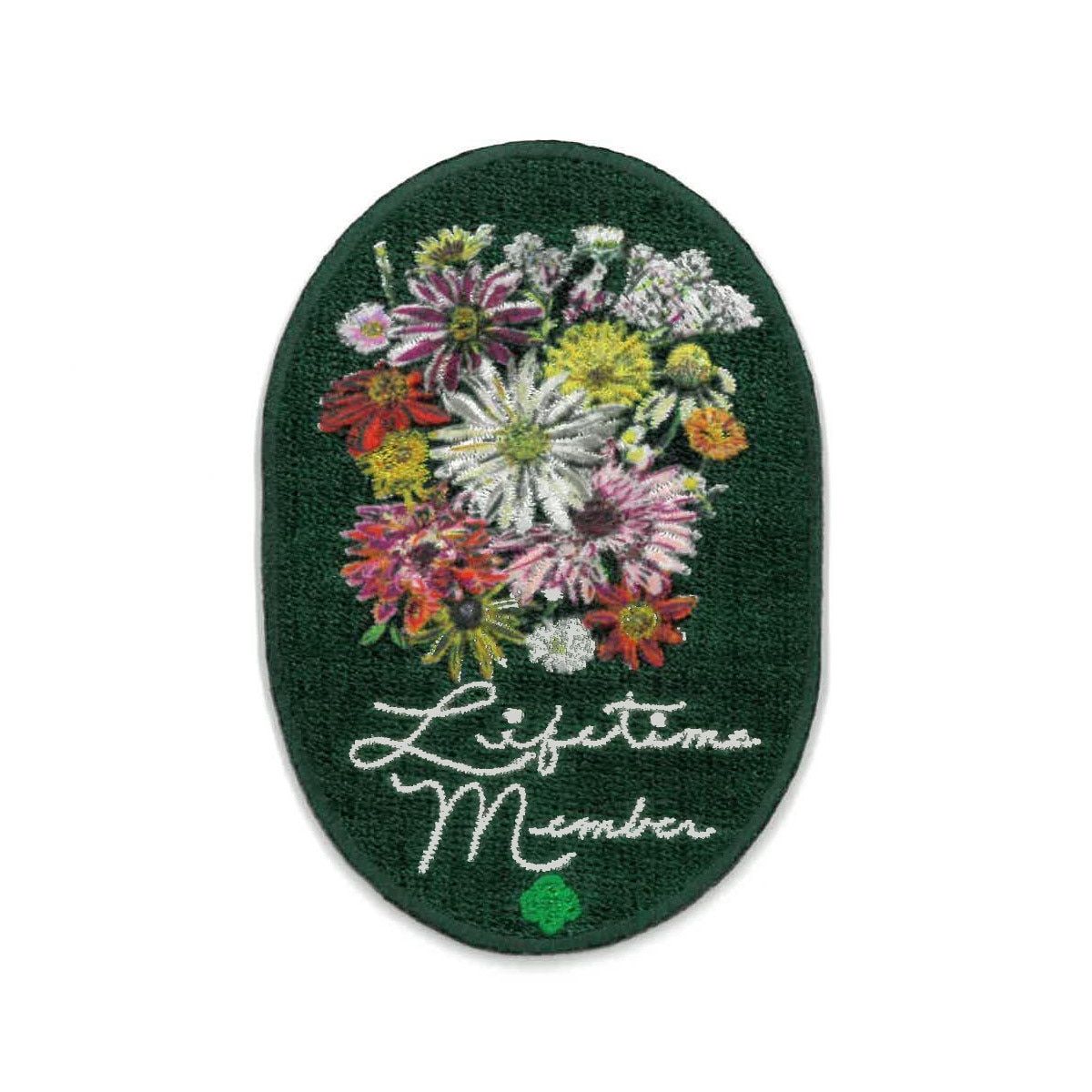 Lifetime Member Fun Patch (Flowers)
