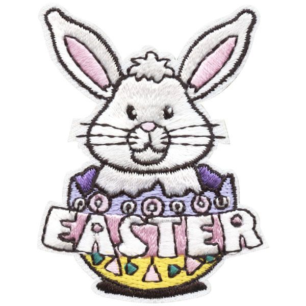 Easter Fun Patch (bunny in egg)
