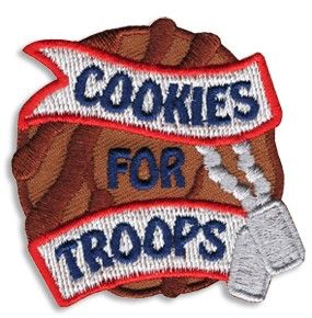 Cookies for Troops Fun Patch