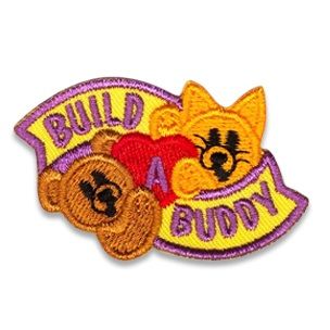 Build a Buddy Fun Patch - Bear and Cat