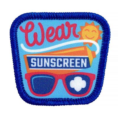 Wear Sunscreen Fun Patch