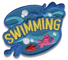 Swimming Fun Patch - Fish