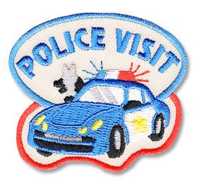Police Visit Fun Patch