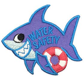 Water Safety Fun Patch (shark)