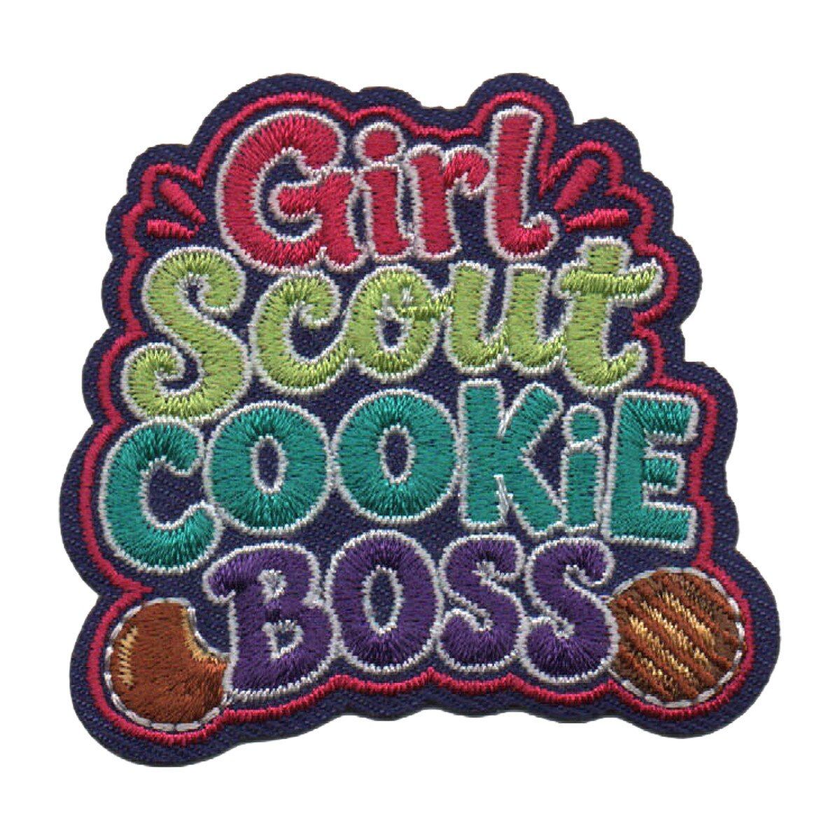 Girl Scout Cookie Boss Fun Patch