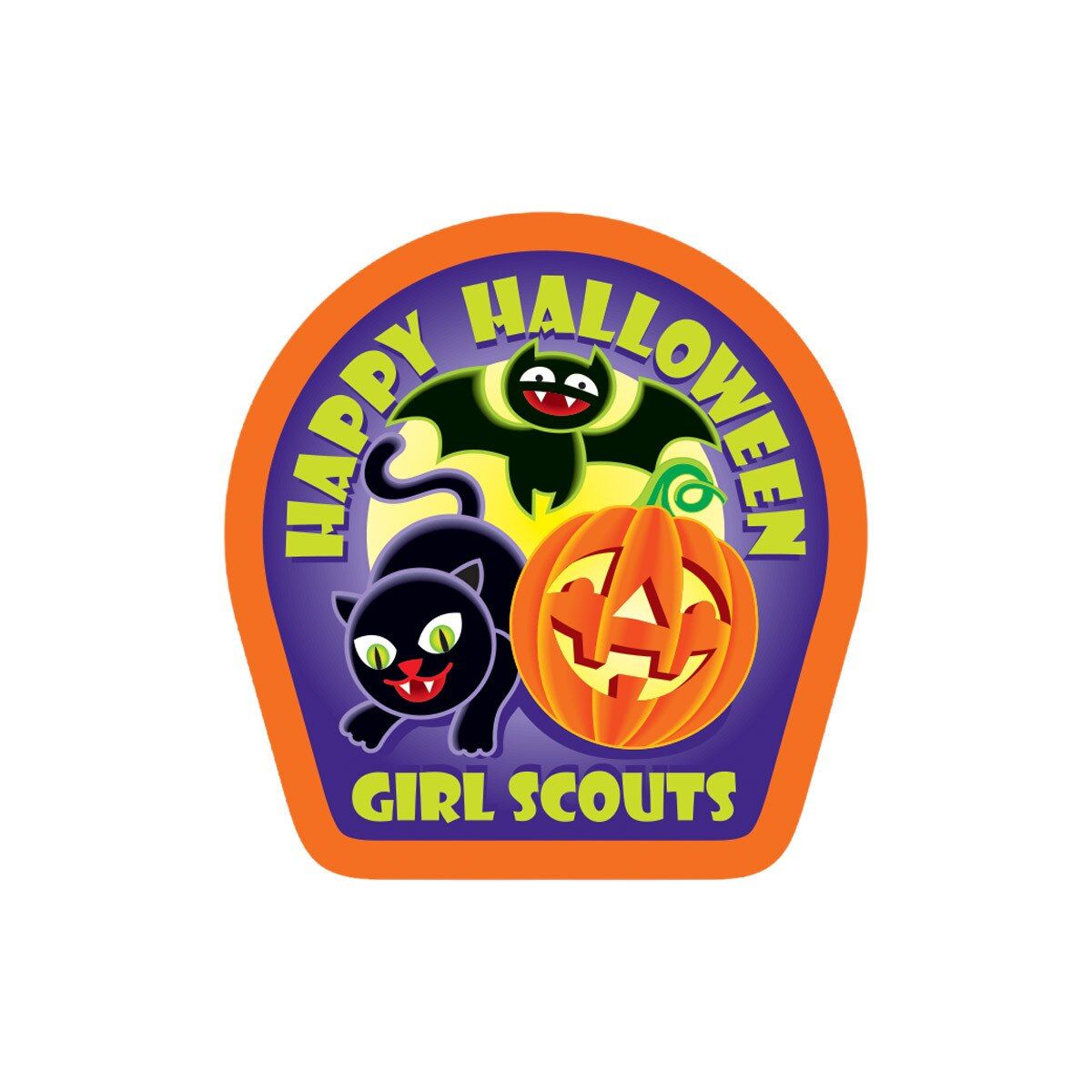 Halloween Cat and Bat Fun Patch 2026