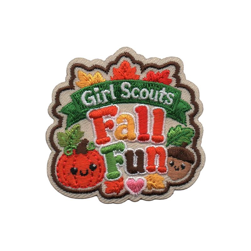 Fall Fun Fun Patch (Pumpkin and Acorn)