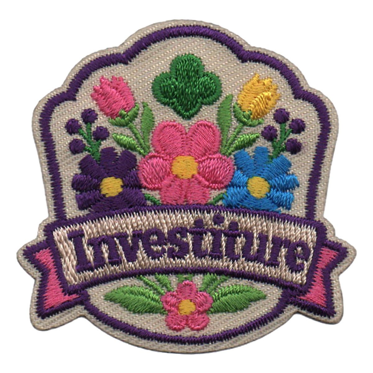 Investiture Floral Fun Patch