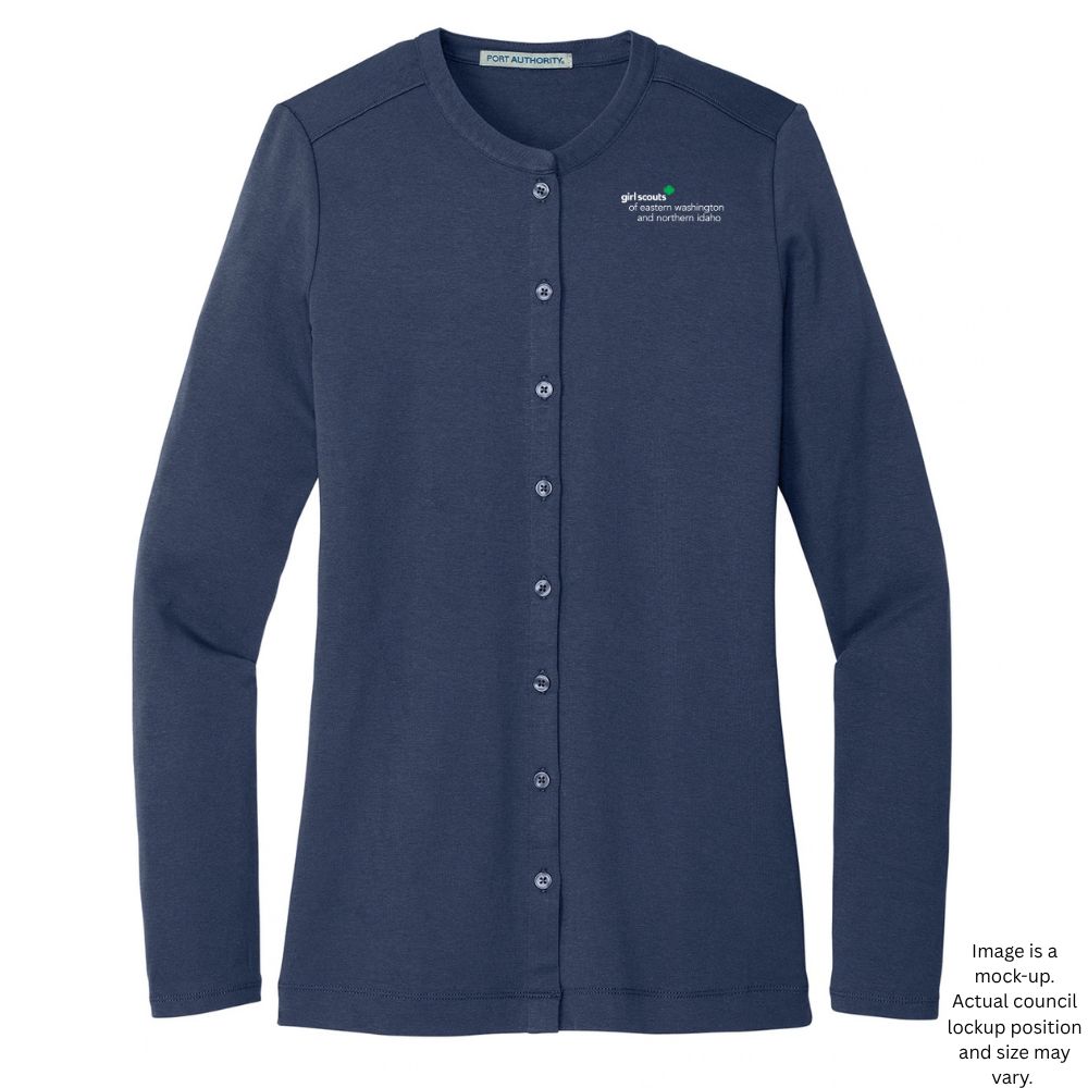 GSEWNI Custom Order - Stretch Button-Front Cardigan