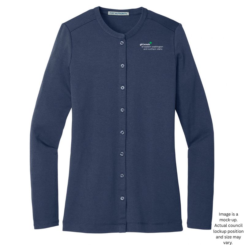 GSEWNI Custom Order - Stretch Button-Front Cardigan