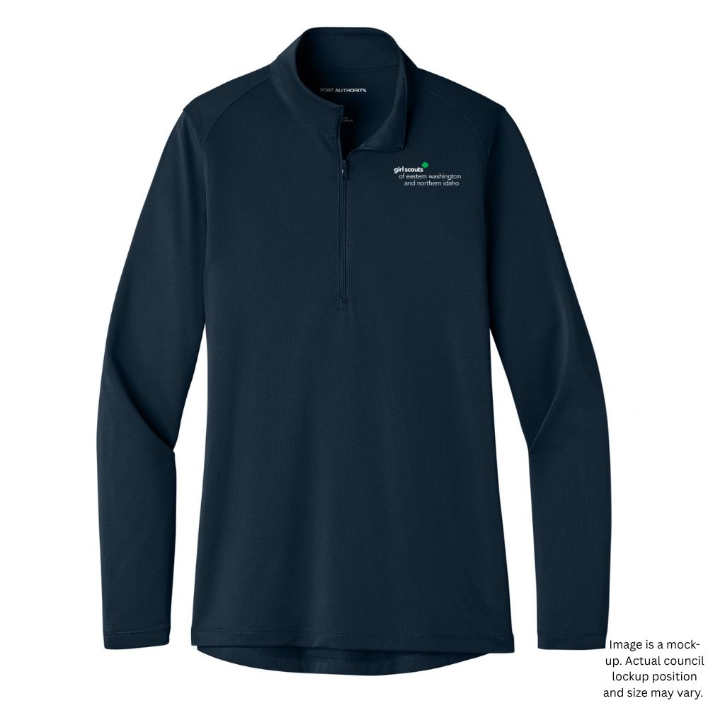 GSEWNI Custom Order - 1/4-Zip Performance Pique Pullover