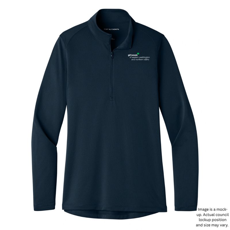 GSEWNI Custom Order - 1/4-Zip Performance Pique Pullover