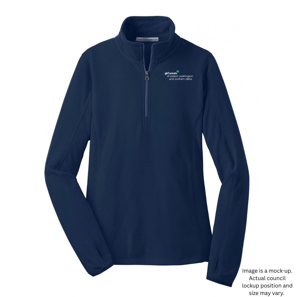 GSEWNI Custom Order - 1/2-Zip Microfleece Pullover