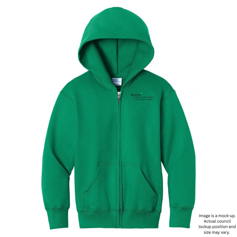 GSEWNI Custom Order - Full-Zip Fleece Hoodie (Youth)