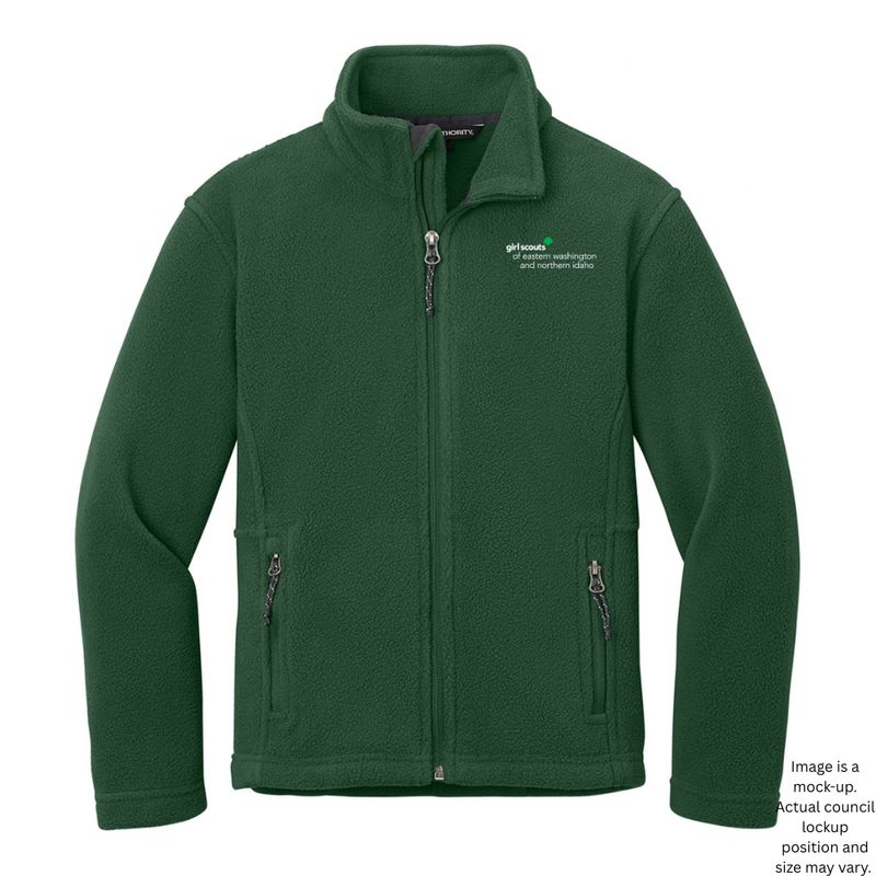 GSEWNI Custom Order - Full-Zip Midweight Fleece Jacket (Youth)