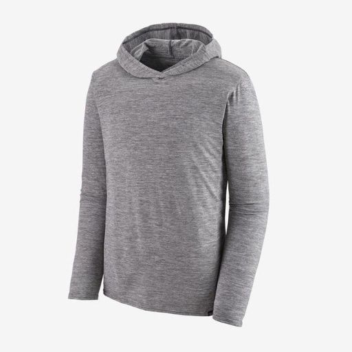 Patagonia Men&#39;s Cap Cool Daily Hoody, Color: Feather Grey, Size: Medium
