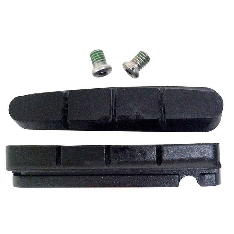R55C3 BRAKE SHOES &amp; FIXING FOR CARBON RIM, 1 PAIR