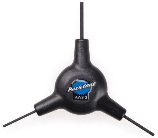 Park Tl, AWS-3, 3-way hex wrench, 2mm, 2.5mm and 3mm