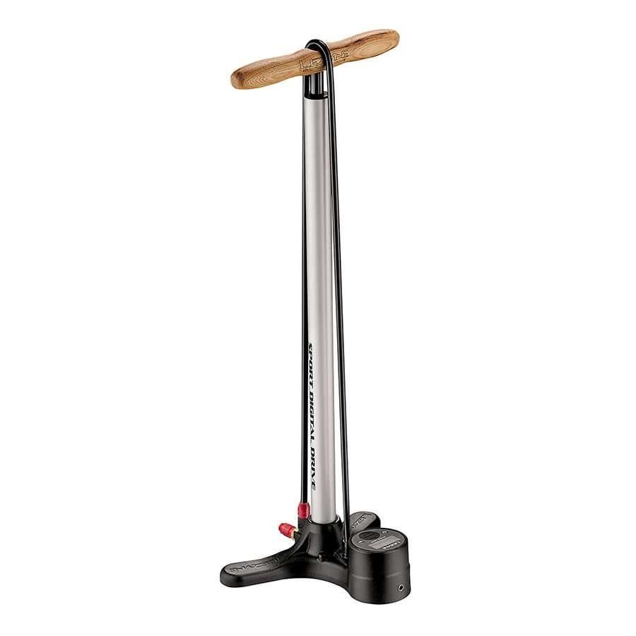 Lezyne, Sport Digital Floor Drive 2.5&quot;, Floor Pump, ABS-1 Pro, 220psi, Silve