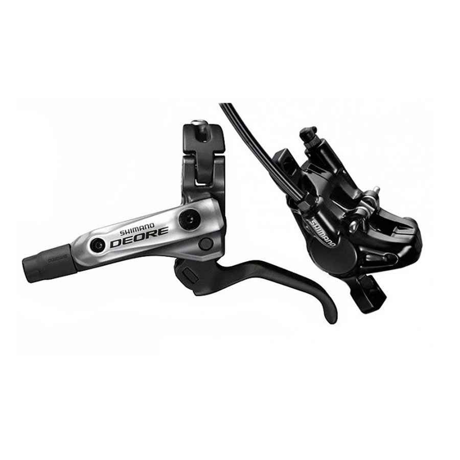 Shimano, Deore BR-M615, Pre-assembled hydraulic disc brake, Rear, No Rotor, No adaptor, Black
