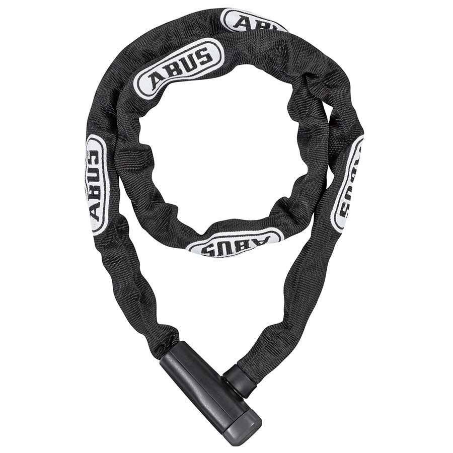 Abus, Steel--Chain 5805K Chain with key lck, 5mm x 110cm (5mm x 3.6&#39;), Black